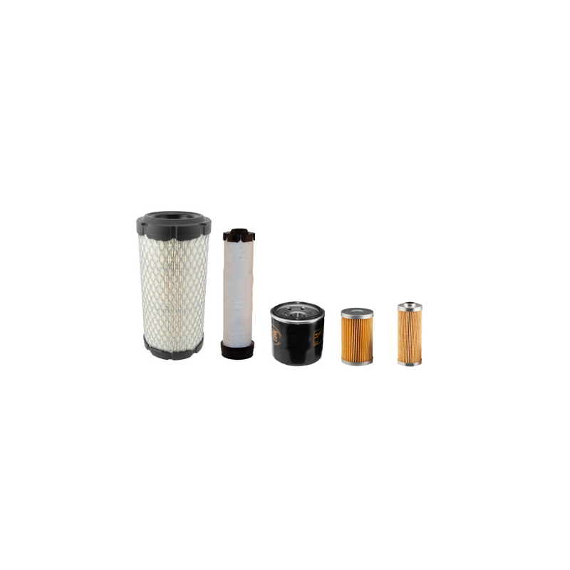 Thwaites 1 Tonne Dumper Filter Service Kit with Yanmar 3tnv76 Engine