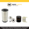 JCB 8014 CTS Filter Service Kit w/403D tier 3 Eng. Air, Oil, Fuel Filters