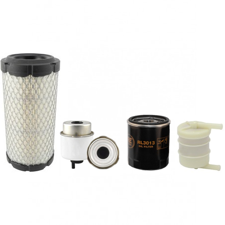 JCB 8014CTS Filter Service Kit w/403D tier 3 Eng. Air, Oil, Fuel Filters