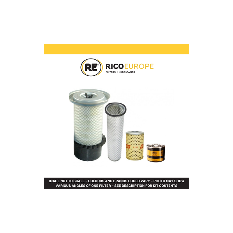 JCB 3C 3D 4 Filter Kit