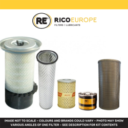 JCB 3C; 3D; 4 Filter Service Kit w/Leyland 10-60 Eng.