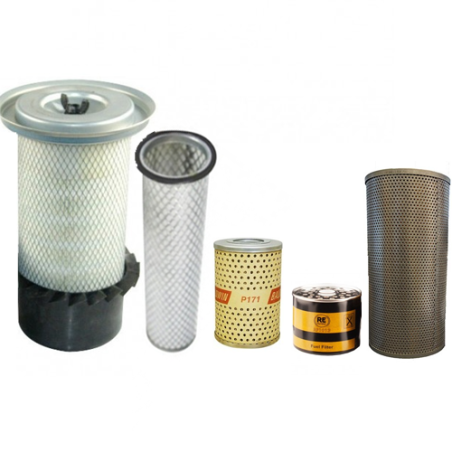 JCB 3C 3D 4 Filter Service Kit with Leyland 10-60 Engine