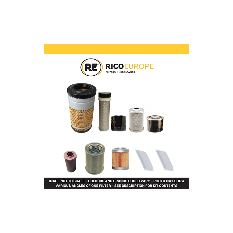 Kubota U36-4 Mini E xcavator Filter Kit
