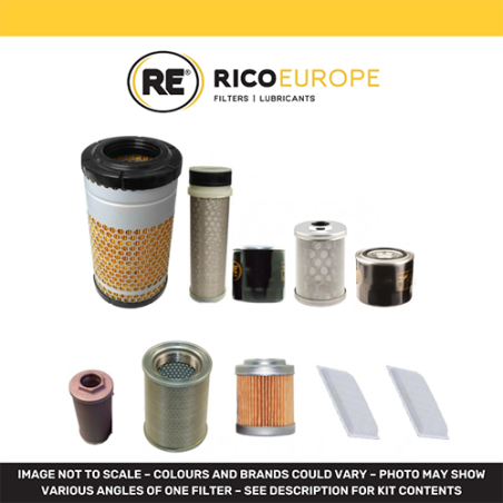 KUBOTA R065 Filter Service Kit w/Kubota V2607-DI-EU4 Eng.