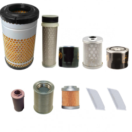 KUBOTA R065 Filter Service Kit w/Kubota V2607-DI-EU4 Eng.