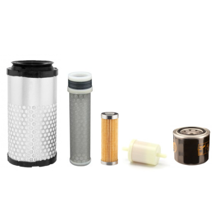KUBOTA U10-5 FILTER SERVICE KIT Air, Oil, Fuel