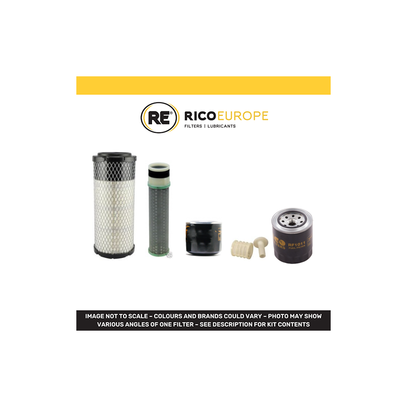Kobelco SK28 SR6 Air Oil Fuel Filter Kit