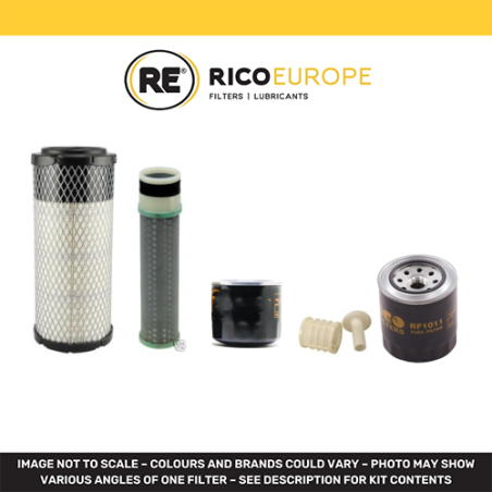 Kobelco SK28 SR6 Air Oil Fuel Filter Kit