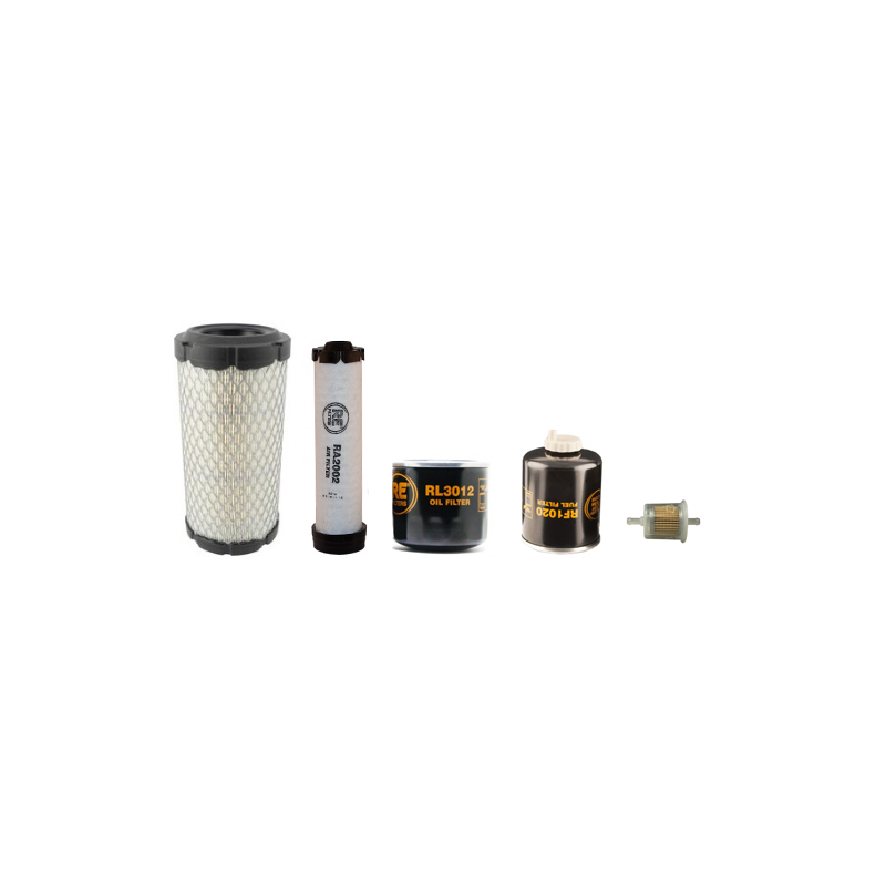 Bobcat E20 Z Filter Service Kit Air Oil Fuel Filters with 1.2019 Engine