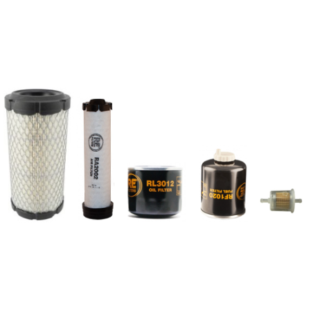 Bobcat E20 Z Filter Service Kit Air Oil Fuel Filters with 1.2019 Engine