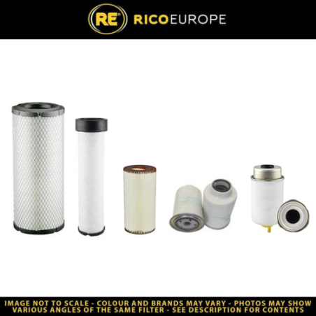 JCB 85 Z 2Filter Service Kit Air Oil Fuel Filters w/KOHLER / KDI 2504 TCR / 01.202 Eng.