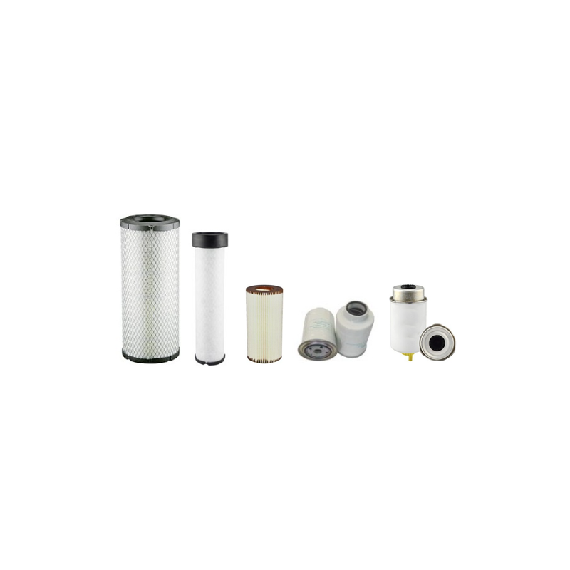 JCB 85 Z2 Filter Service Kit Air Oil Fuel Filters with Kohler / KDI 2504 TCR / 01.202 Engine