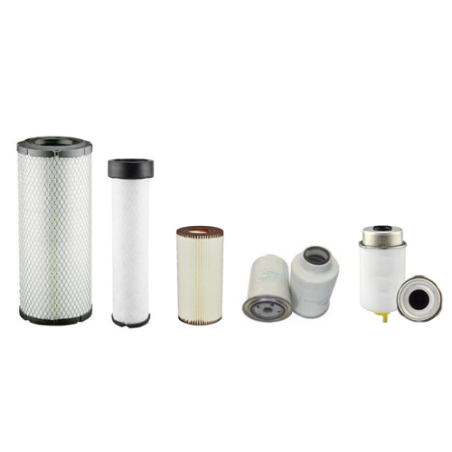 JCB 85 Z 2Filter Service Kit Air Oil Fuel Filters w/KOHLER / KDI 2504 TCR / 01.202 Eng.