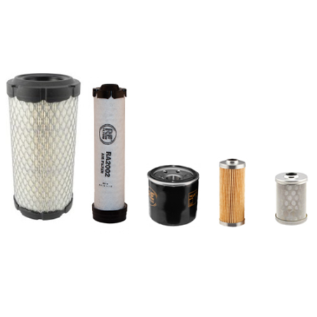 KOBELCO SK 10 SR-2Filter Service Kit Air Oil Fuel Filters w/YANMAR / 2TNV70-WYB / 01.2018 Eng.