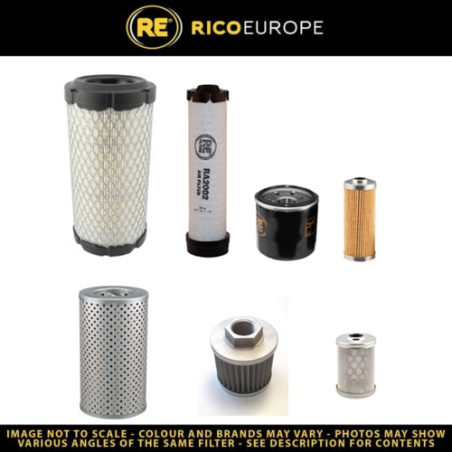KOBELCO SK 10 SR-2 Filter Service Kit w/YANMAR / 2TNV70-WYB / 01.2018 Eng.