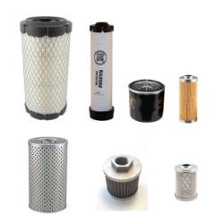 Filter kit for Kobelco SK10 SR-2 with Yanmar / 2TNV70-WYB / 01.2018 Engine