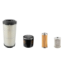 Filter kit for Kobelco SK17 SR-3 E Air Oil Fuel Filters with Yanmar / 3TNV70-SYB Engine