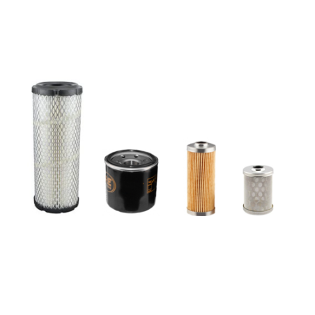 KOBELCO SK 25 SR-6EFilter Service Kit Air Oil Fuel Filters w/YANMAR / 3 TNE 74-NYBB / 01.20 Eng.