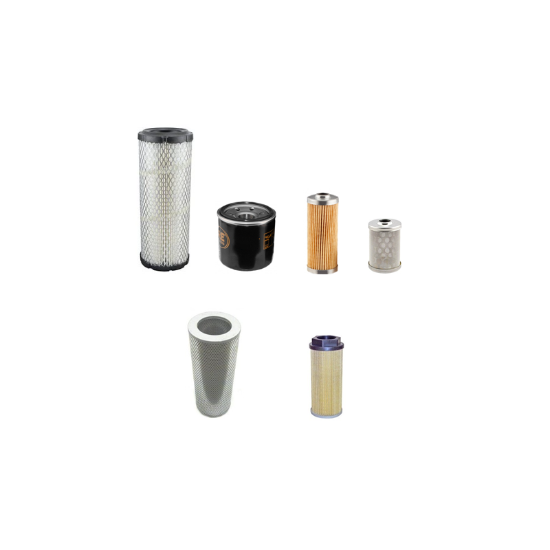Kobelco SK25 SR-6E Filter Service Kit with Yanmar / 3 TNE 74-NYBB / 01.20 Engine