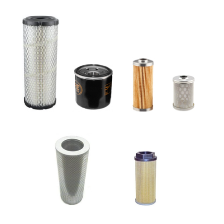 Kobelco SK25 SR-6E Filter Service Kit with Yanmar / 3 TNE 74-NYBB / 01.20 Engine