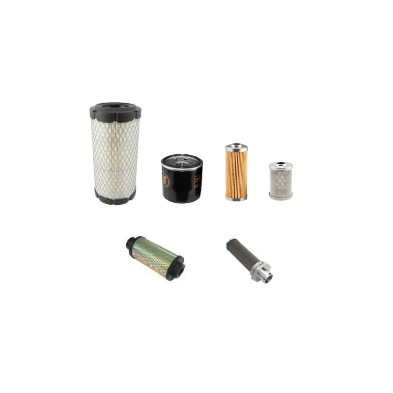 Yanmar SV18 PR Filter Service Kit with Yanmar / 3TNV70-VBVA2 / 01.201 Engine