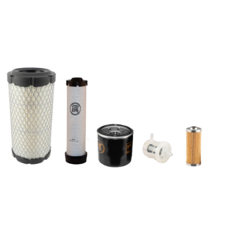 KOMATSU PC 26 MR-5Filter Service Kit Air Oil Fuel Filters w/KOMATSU / 3D76E-6 / 01.2020 Eng.