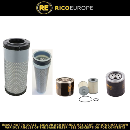 YANMAR VIO 50-6AFilter Service Kit Air Oil Fuel Filters w/YANMAR / 4TNV88-ZPBV / 01.2020 Eng.