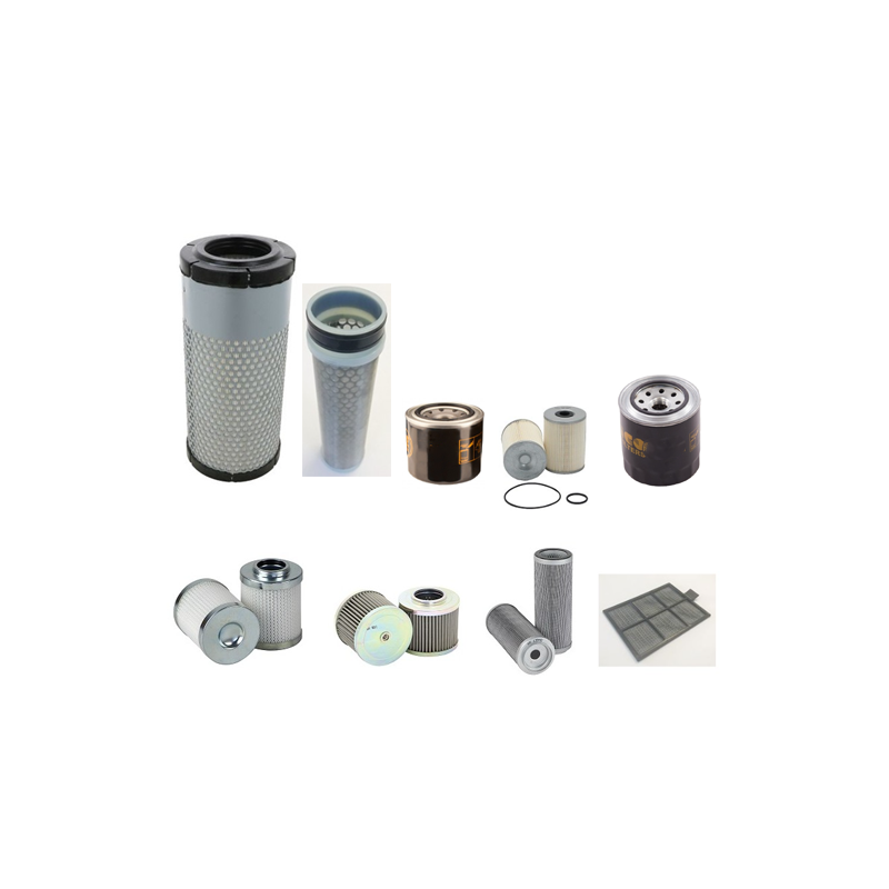 Yanmar VIO 50-6A Filter Service Kit with Yanmar / 4TNV88-ZPBV / 01.2020 Engine