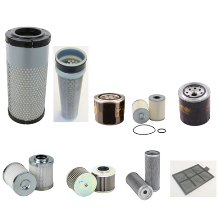 Yanmar VIO 50-6A Filter Service Kit with Yanmar / 4TNV88-ZPBV / 01.2020 Engine