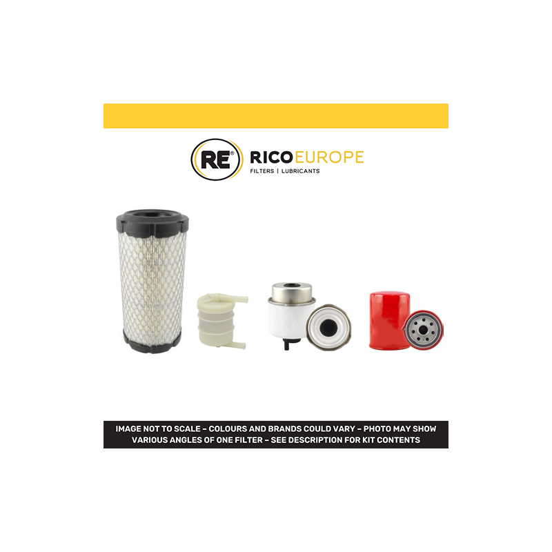 JCB 16 C-1 Filter Service Kit w// 01.2019 Eng.