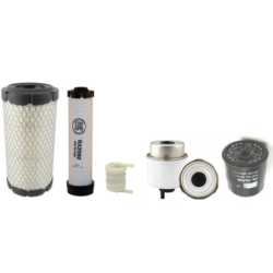 JCB 19 C-1 PCFilter Service Kit Air Oil Fuel Filters w// 01.2019 Eng.