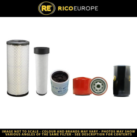 VOLVO ECR 58 F Filter Service Kit Air Oil Fuel Filters w/VOLVO / D2.6HCRT-EU7 / 01.2020 Eng.