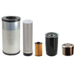 Filter kit for Kobelco SK85 MSR-7 Air Oil Fuel Filters with Yanmar / 4TNV98CT Engine