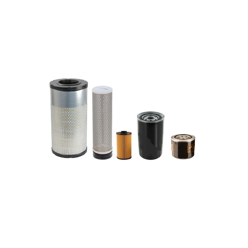 Kobelco SK85 MSR-7 Filter Service Kit Air Oil Fuel Filters with Yanmar / 4TNV98CT Engine