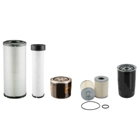 KOMATSU PC 80 MR-5S0Filter Service Kit Air Oil Fuel Filters w/YANMAR / 4TNV98C-S / 01.2019 Eng.