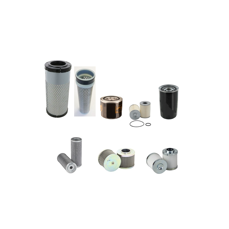 YANMAR VIO 50-6A Filter Service Kit w/YANMAR / 4TNV88-ZPBV / 01.2019 Eng.