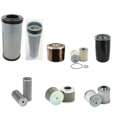 Yanmar VIO 50-6A Filter Service Kit with Yanmar / 4TNV88-ZPBV / 01.2019 Engine