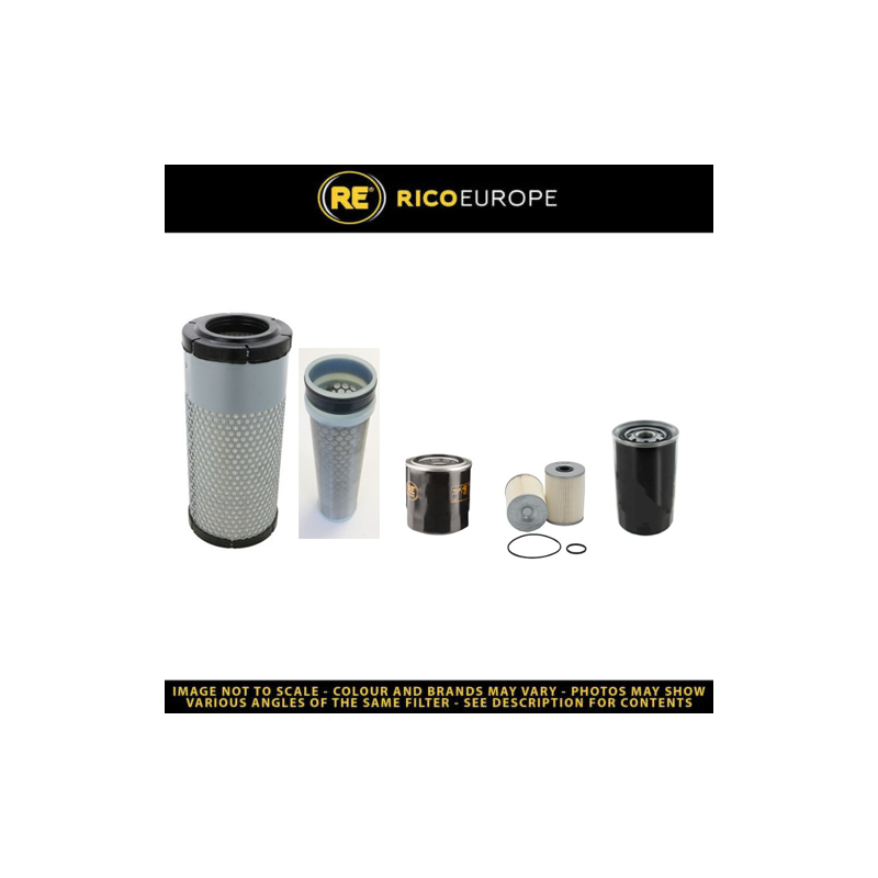 Hitachi U-6ZX48U-6 Excavator Filter Kit