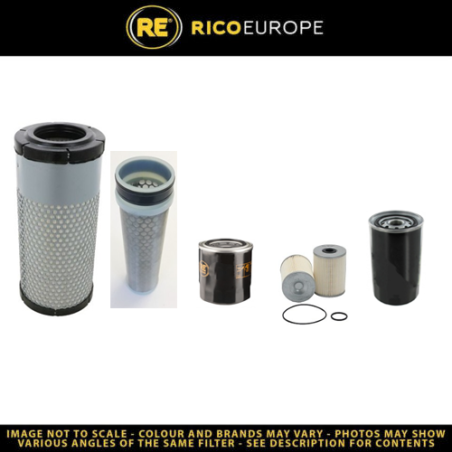 HITACHI ZX 48 U-6 ZAXISFilter Service Kit Air Oil Fuel Filters w/YANMAR / 01.2019 Eng.