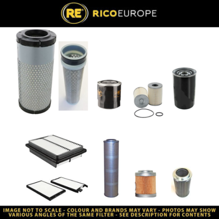HITACHI ZX 48 U-6 ZAXIS Filter Service Kit w/YANMAR / 01.2019 Eng.