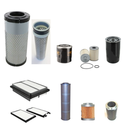Hitachi ZX48 U-6 Filter Service Kit with YANMAR 01.2019 Engine