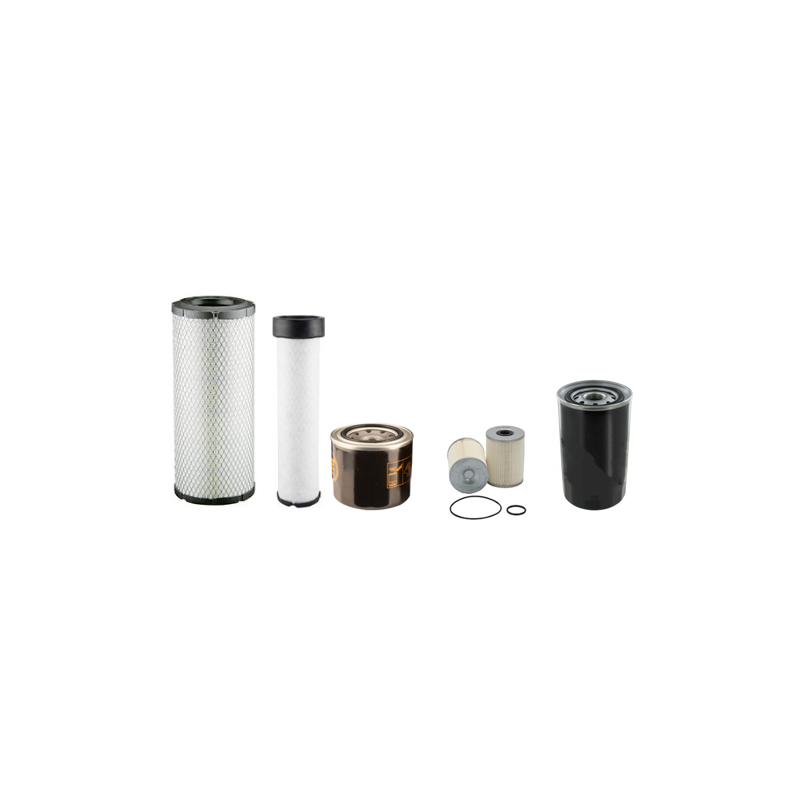 Yanmar B7-6B COMPACT Filter Service Kit Air Oil Fuel Filters with Yanmar / 01.2020 Engine