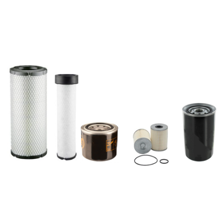 Yanmar B7-6B COMPACT Filter Service Kit Air Oil Fuel Filters with Yanmar / 01.2020 Engine