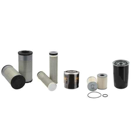 Hitachi ZX85 USB-5A Zaxis Filter Service Kit Air Oil Fuel Filters with YANMAR 01.2019 Engine
