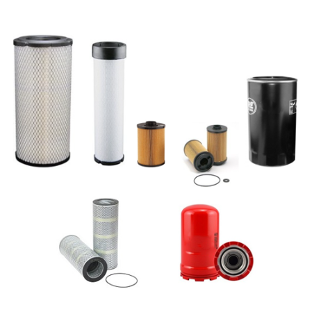 CASE CX 145D SR Filter Service Kit w/ISUZU / 4JJ1XDDV A02 / 01.2022 Eng.