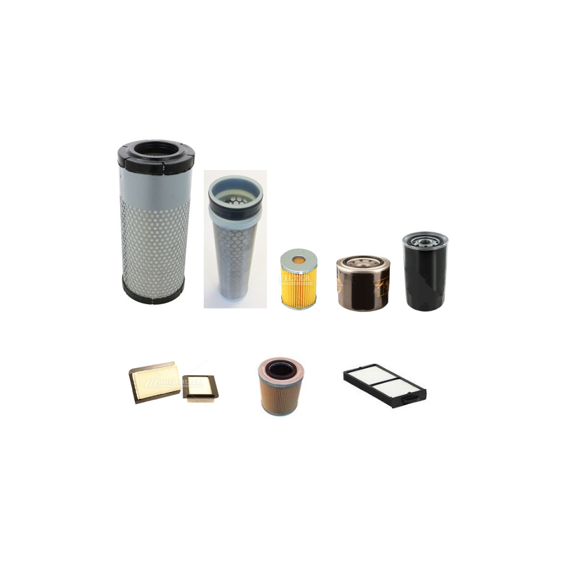 Kobelco SK50 SRX-7 Filter Service Kit with Yanmar / 4 TNV 88 / 01.2021 Engine