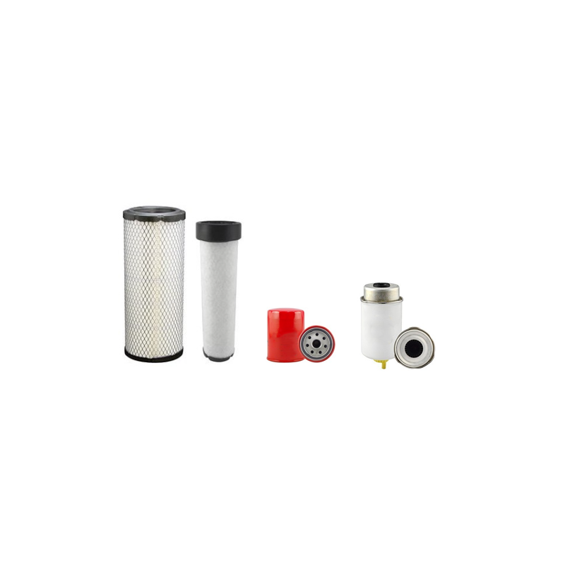 JCB 55 Z-1 Filter Service Kit Air Oil Fuel Filters with Perkins / 404D22 / 01.2018 Engine