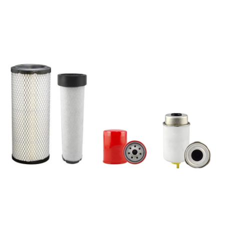 JCB 55 Z-1Filter Service Kit Air Oil Fuel Filters w/PERKINS / 404D22 / 01.2018 Eng.