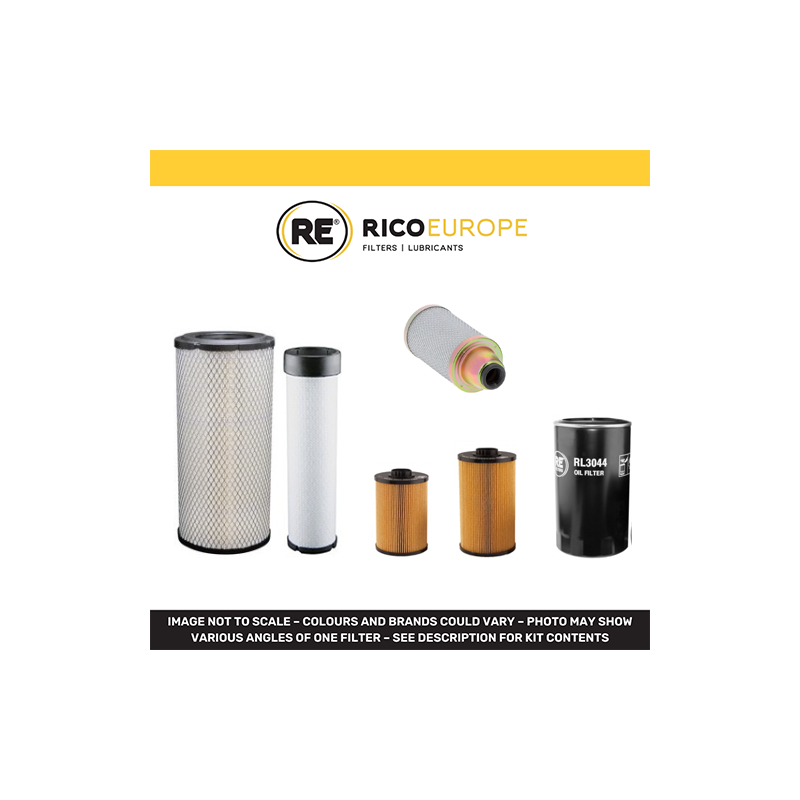 Hitachi ZX130-5B Excavator Filter Kit