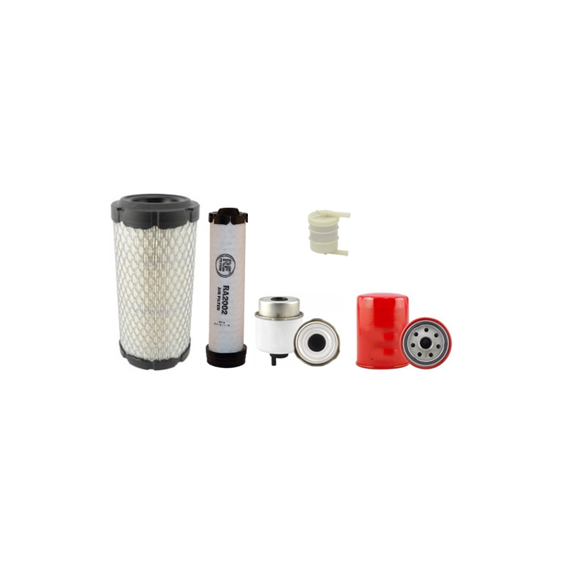 JCB 8008 CTS Pro Filter KIT Air Oil Fuel